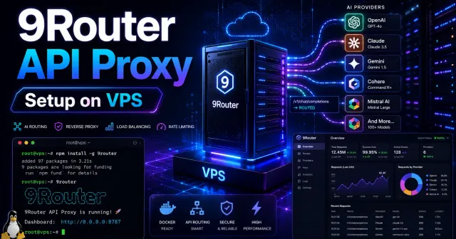 Set Up 9router API Proxy on VPS with PM2 and Cloudflared